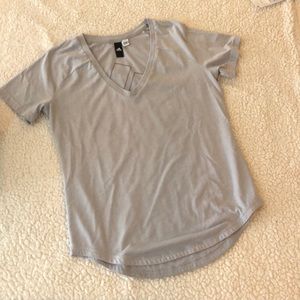 Adidas v neck tee